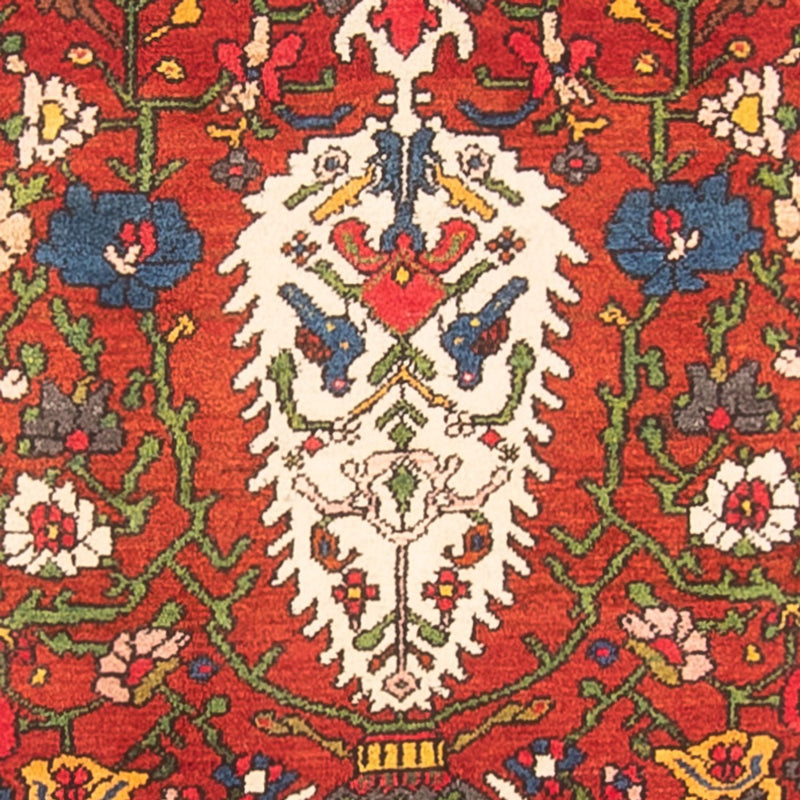 Løper Persisk teppe - Nomadisk - 350 x 118 cm - rød