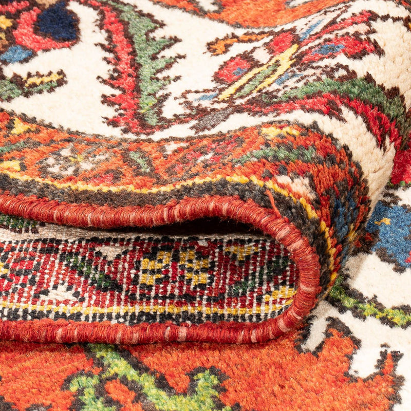 Løper Persisk teppe - Nomadisk - 350 x 118 cm - rød