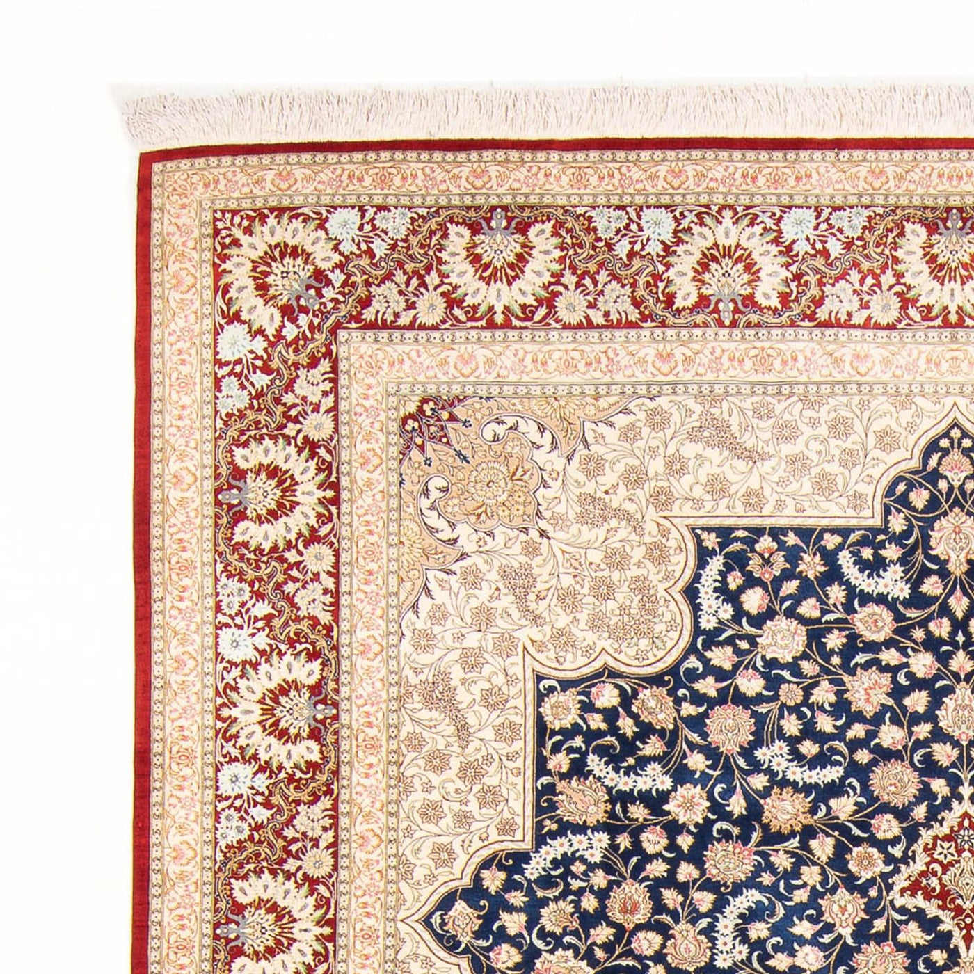 Qom silke Teppe 287x196cm - Persisk teppe