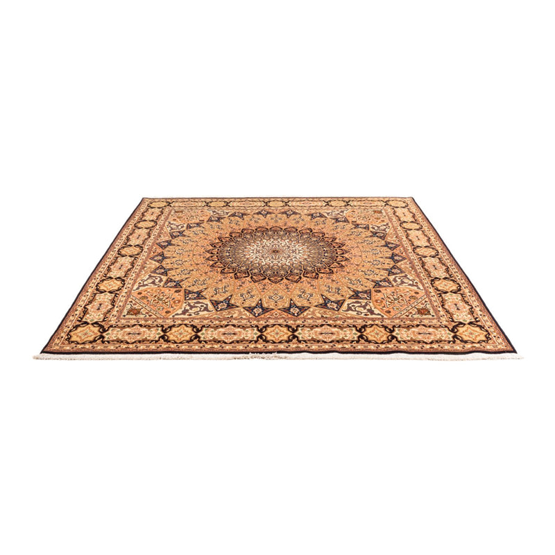 Tabriz - 50 Raj Teppe 200x200cm - Persisk teppe