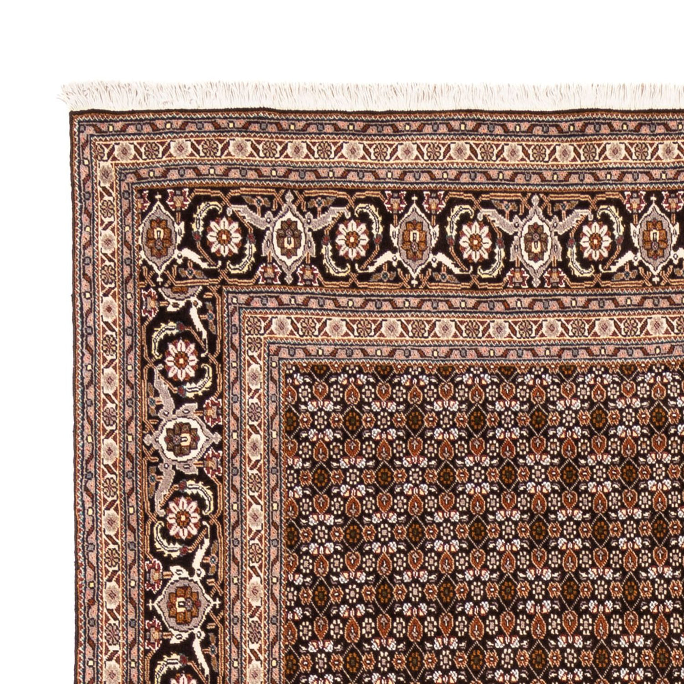 Persisk teppe - Tabriz - Royal - 237 x 178 cm - mørkeblå