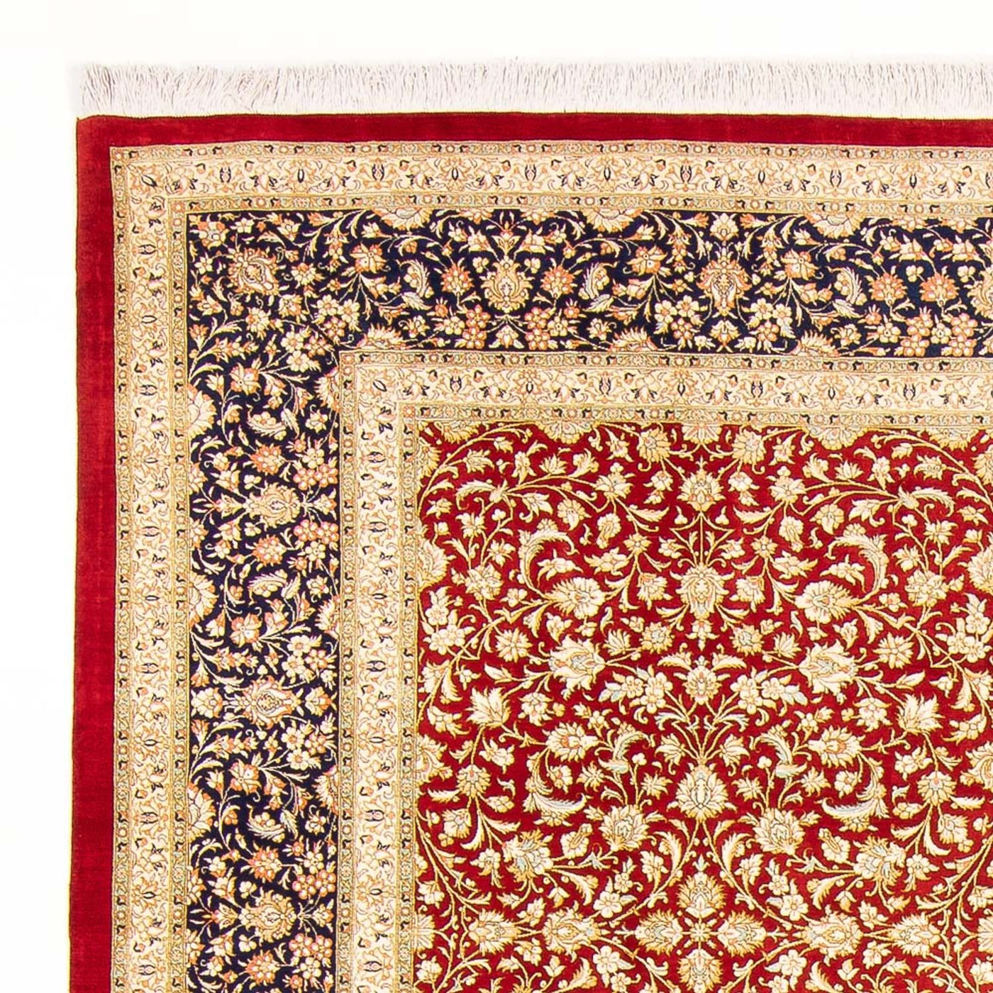 Silketeppe - Ghom Silk - Premium - 294 x 197 cm - rød