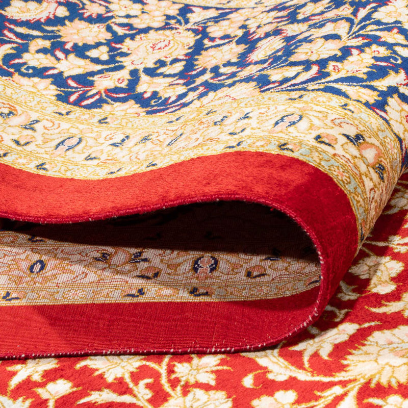 Silketeppe - Ghom Silk - Premium - 294 x 197 cm - rød