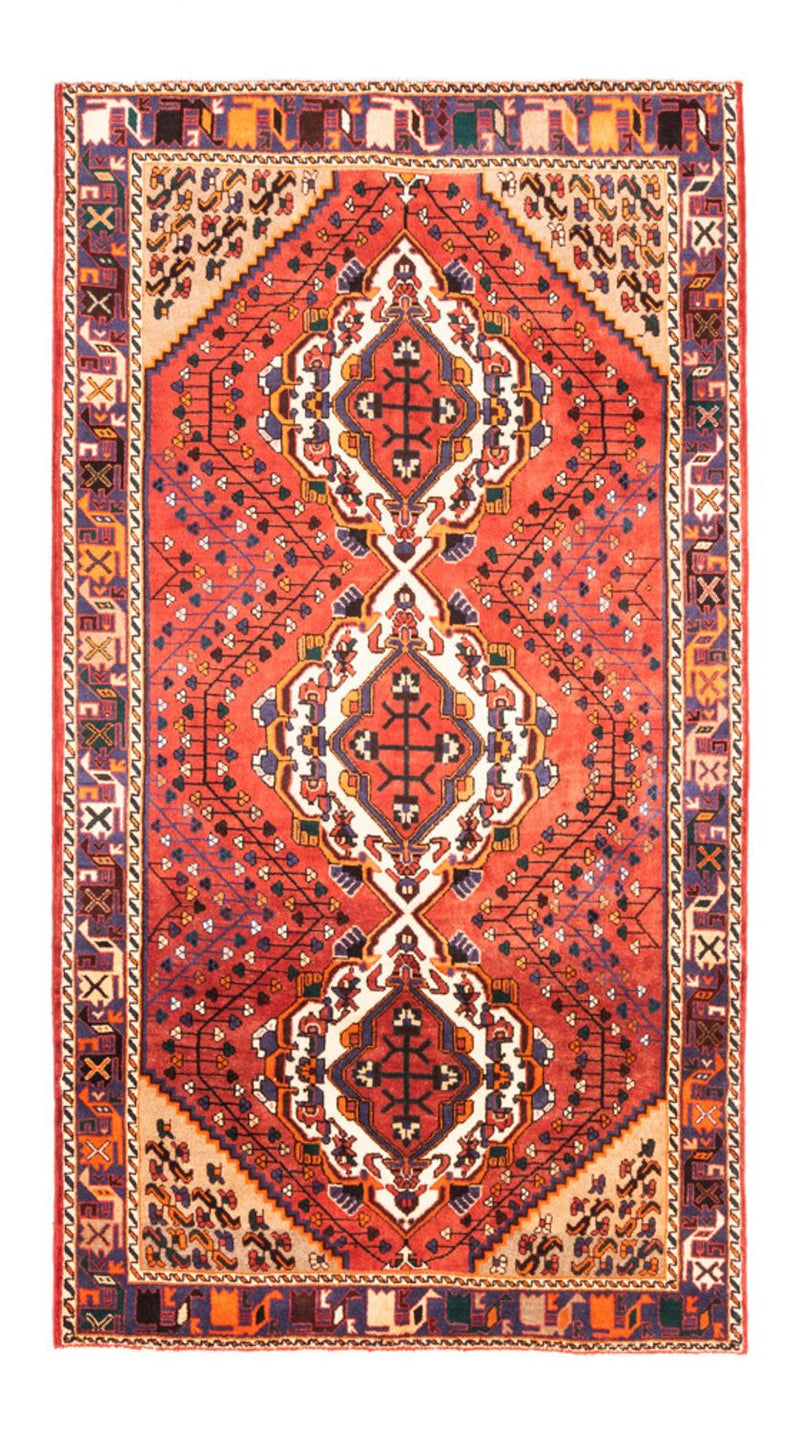Persisk teppe - Nomadisk - 300 x 160 cm - rød