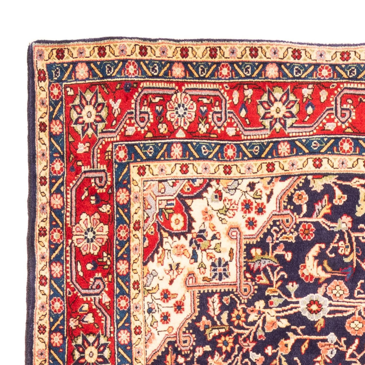 Persisk teppe - Nomadisk - 282 x 156 cm - mørkeblå