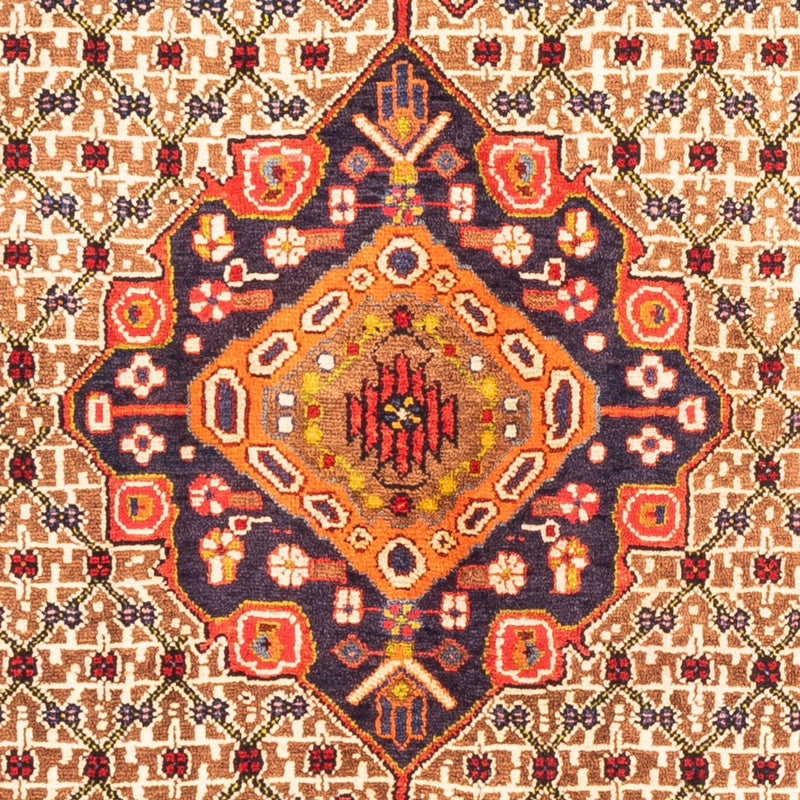 Løper Persisk teppe - Nomadisk - 307 x 135 cm - mørkeblå