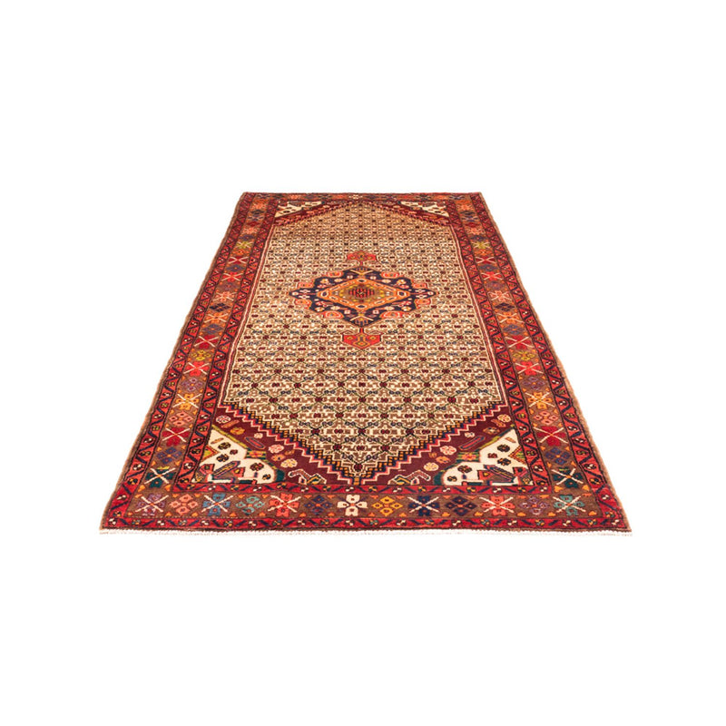 Løper Persisk teppe - Nomadisk - 307 x 135 cm - mørkeblå