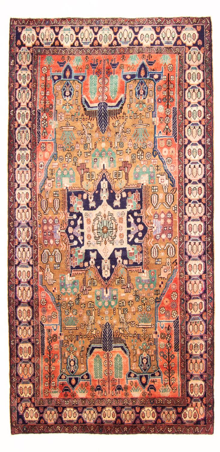 Persisk teppe - Nomadisk - 295 x 160 cm - flerfarget