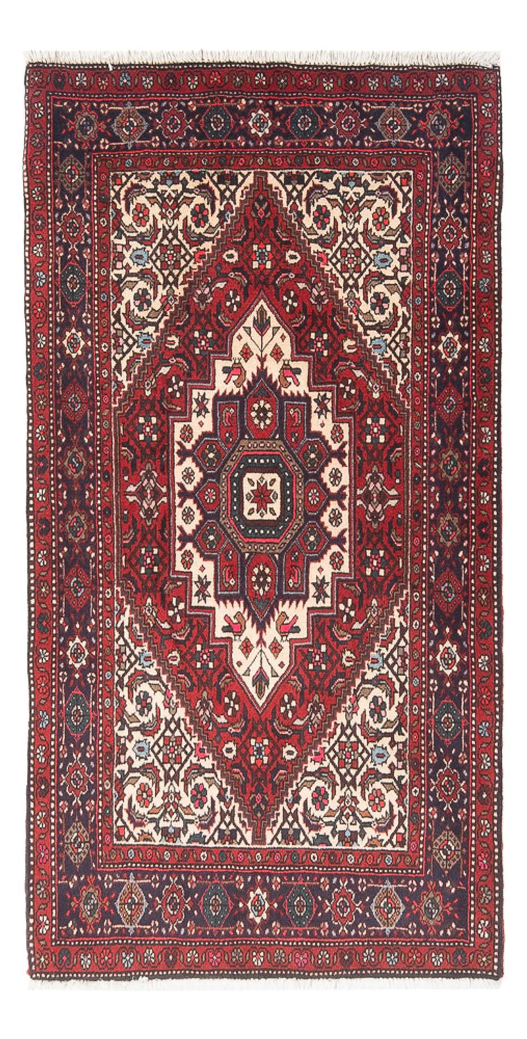 Persisk teppe - Nomadisk - 145 x 80 cm - krem