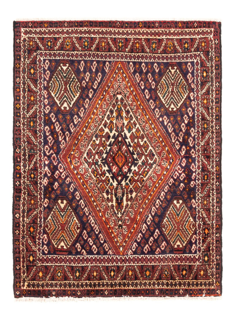 Afshar Sirjan Teppe 98x127cm - Persisk teppe