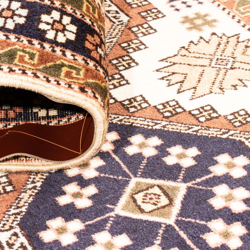 Persisk teppe - Nomadisk - 148 x 80 cm - krem