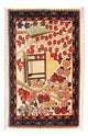Bakhtiari Teppe 60x87cm - Persisk teppe