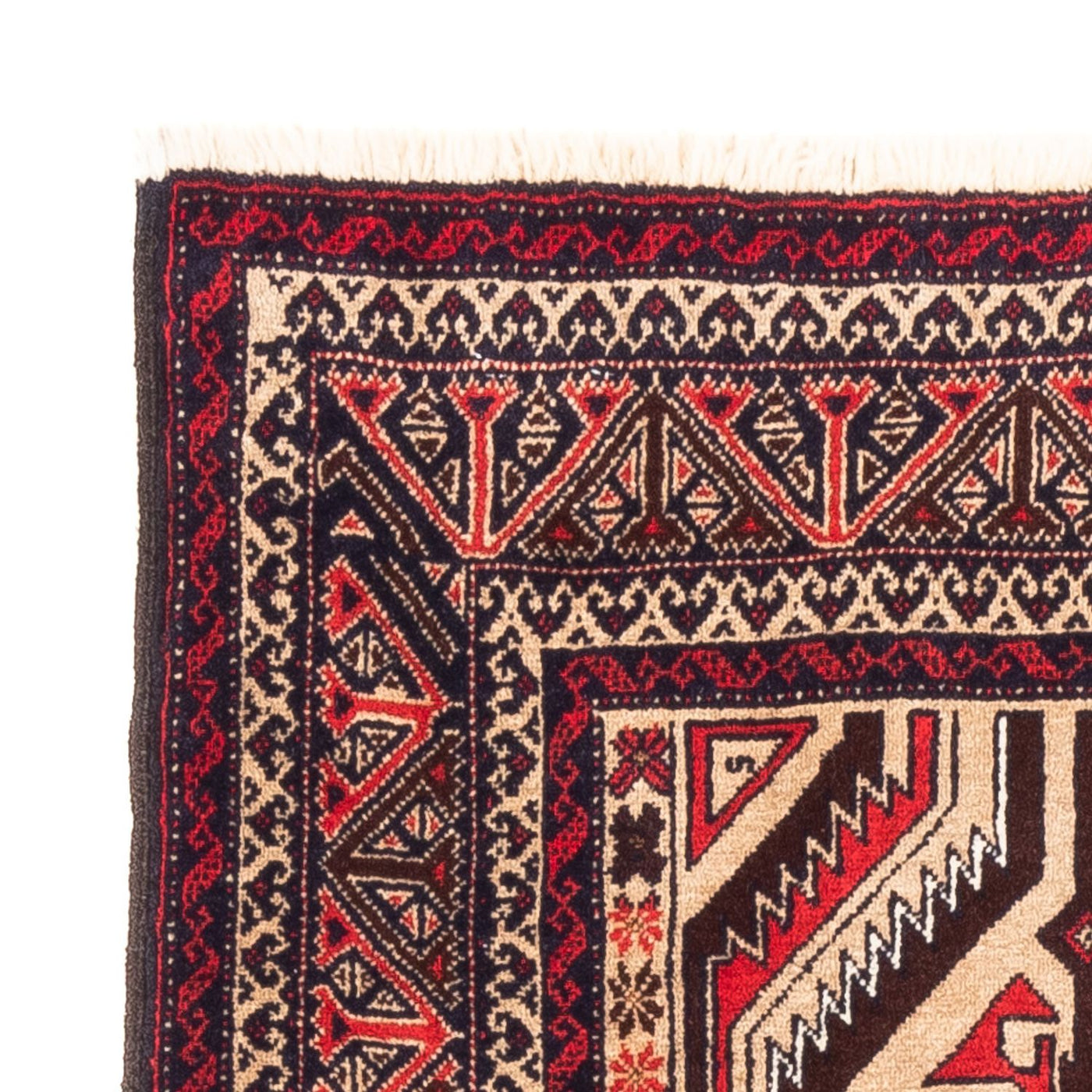 Løper Balutsj-teppe - 181 x 94 cm - mørk beige