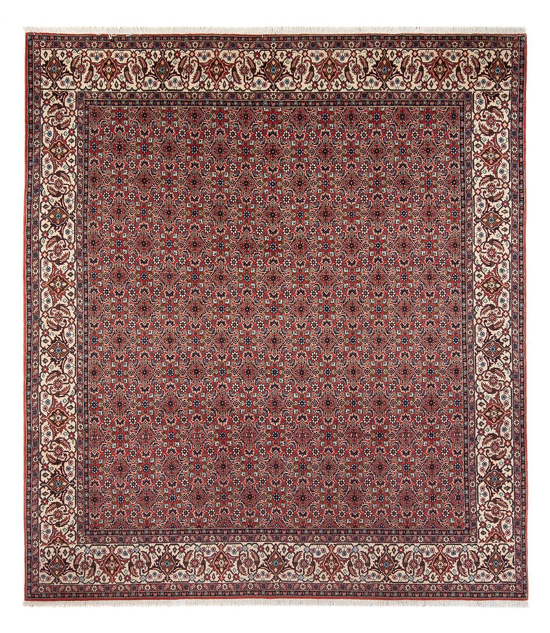 Persisk teppe - Bijar - Royal - 296 x 248 cm - mørk rød