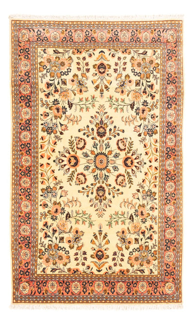 Kashan Teppe 108x165cm - Persisk teppe - karamell