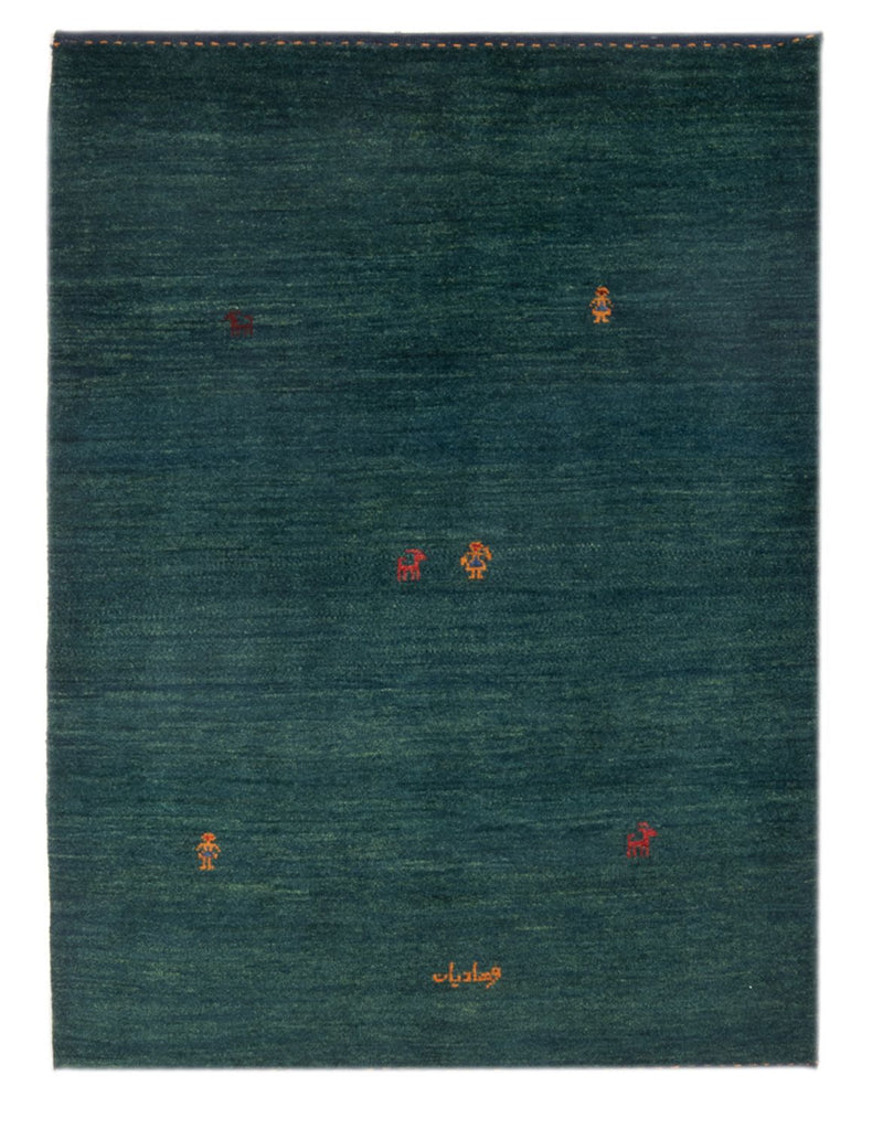 Persisk Gabbeh Teppe 160x104cm - Perserteppich Wollteppich