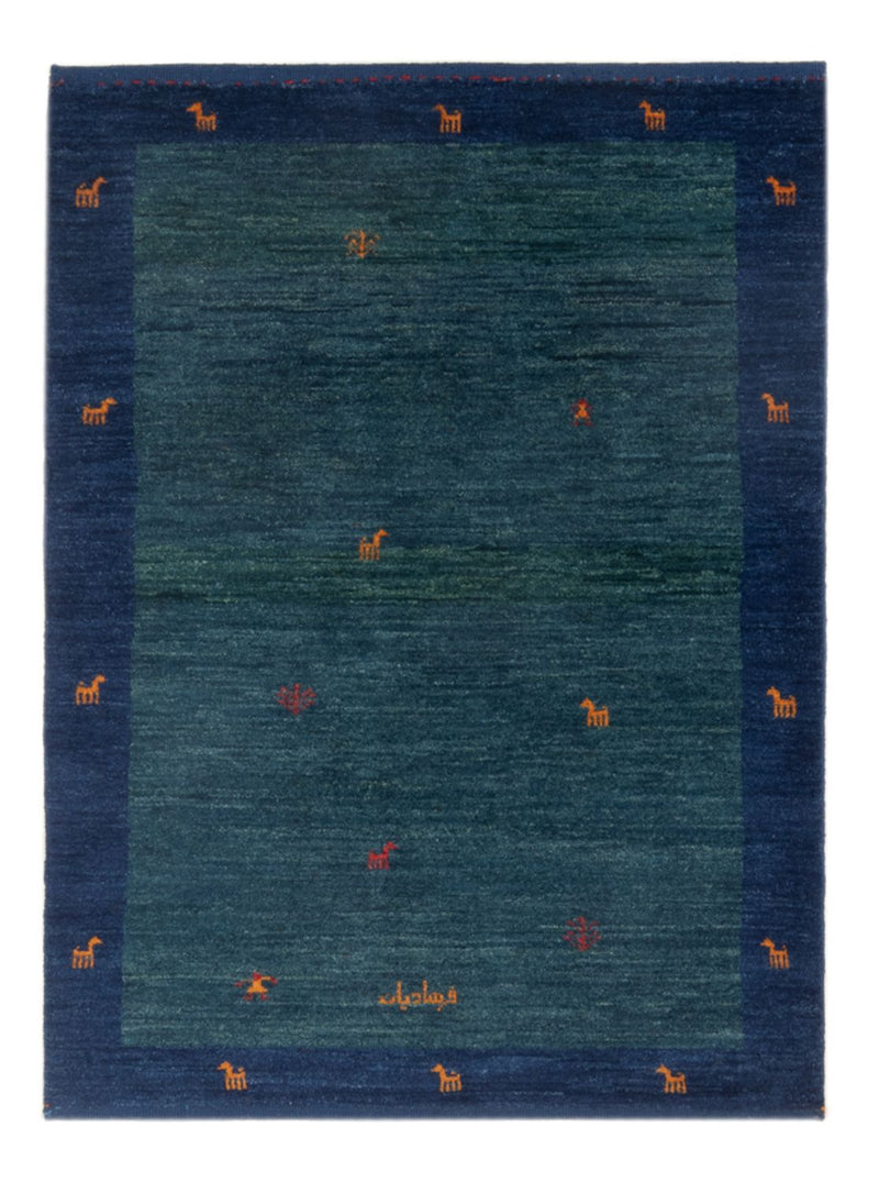 Persisk Gabbeh Teppe 139x100cm - Perserteppich Wollteppich
