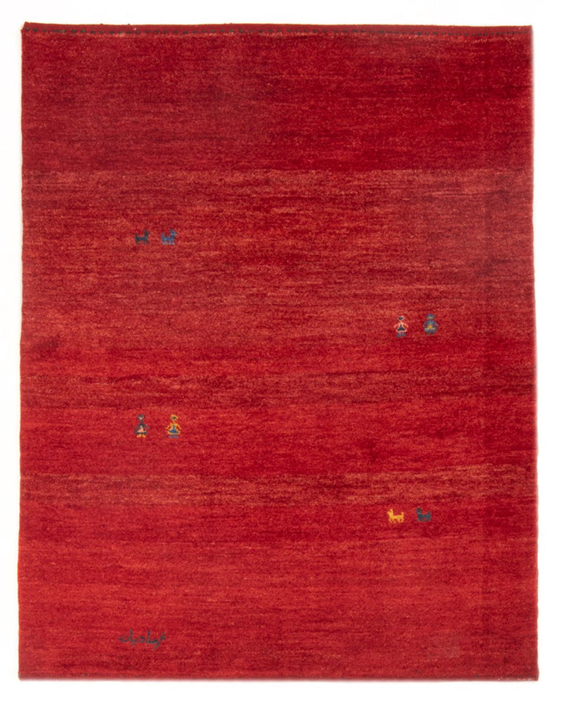 Persisk Gabbeh Teppe 142x108cm - Perserteppich Wollteppich