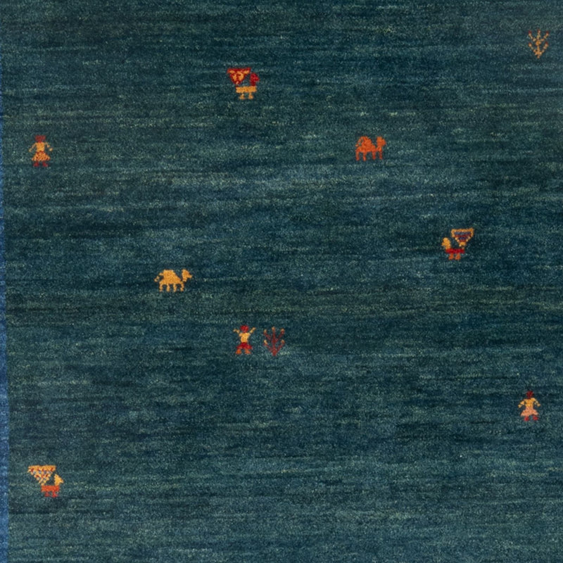 Persisk Gabbeh Teppe 102x153cm - Perserteppich Wollteppich