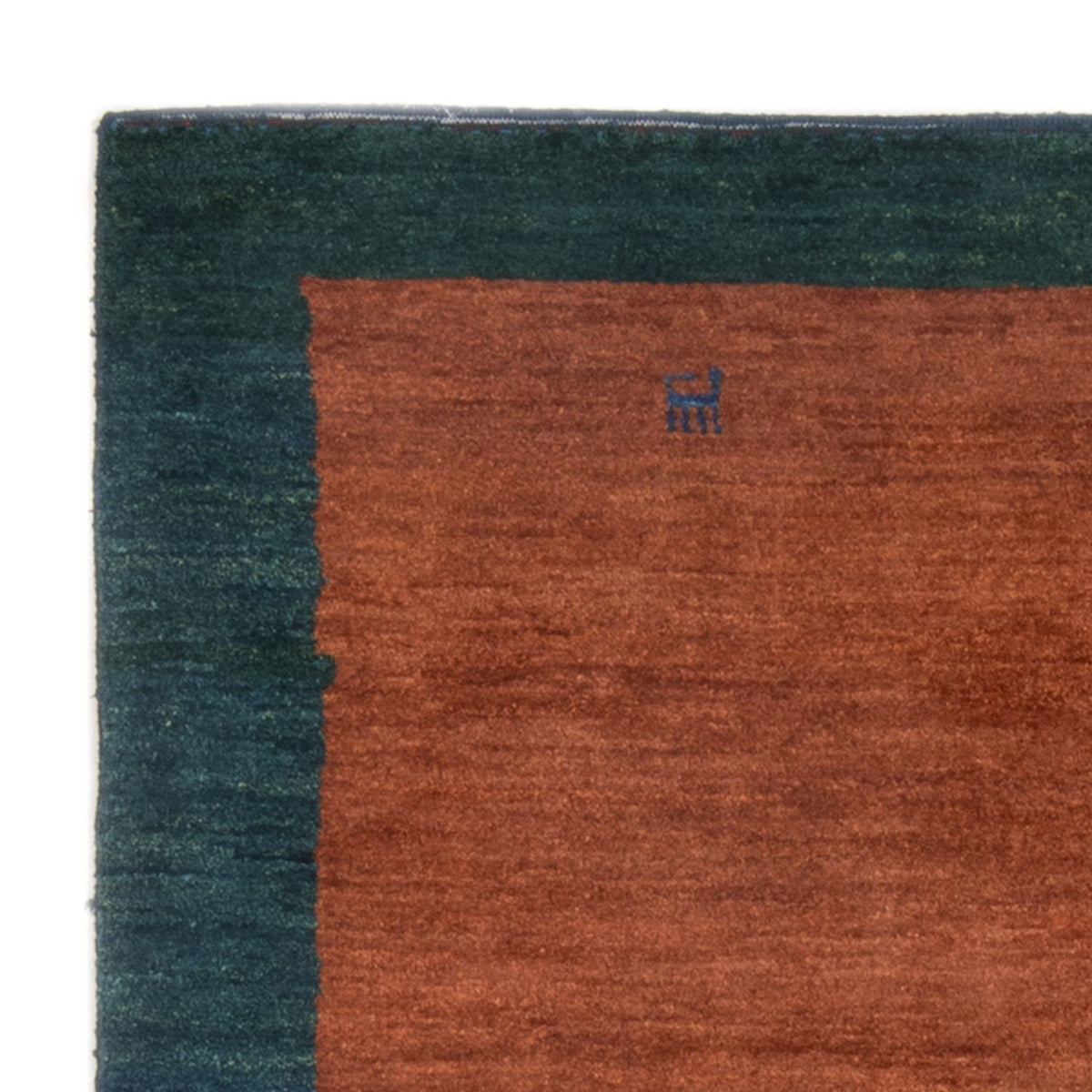 Persisk Gabbeh Teppe 105x144cm - Perserteppich Wollteppich