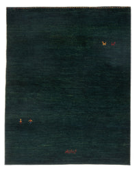 Gabbeh-teppe - persisk - 148 x 104 cm - mørkegrønn – product image