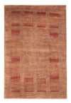 Persisk Gabbeh Teppe 104x161cm - Perserteppich Wollteppich - Rektangulær / Lysebrun / 104 x 161 cm Rektangulær