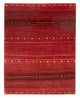 Persisk Gabbeh Teppe 140x102cm - Perserteppich Wollteppich