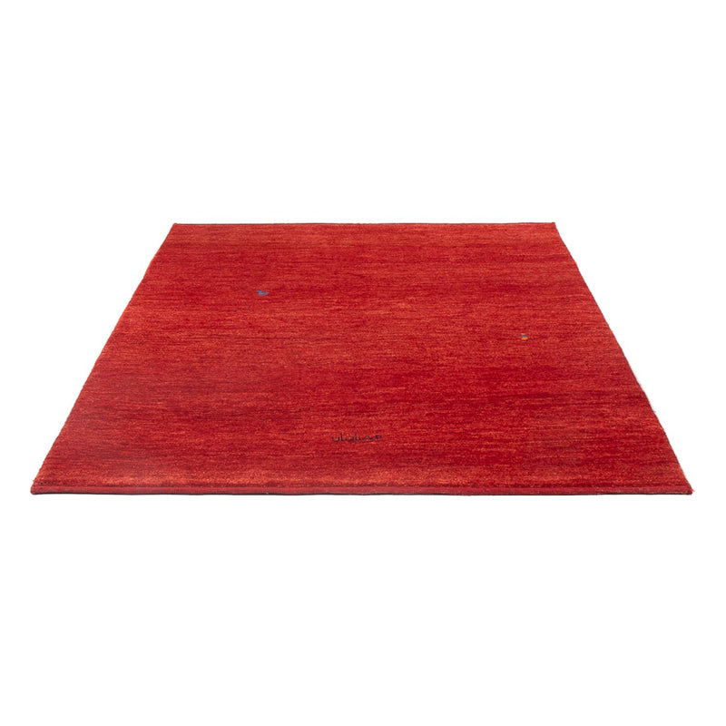 Persisk Gabbeh-teppe 139x184cm - Persisk ullteppe - rød
