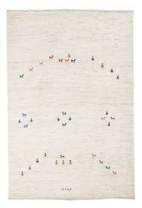 Persisk Gabbeh Teppe 178x126cm - Perserteppich Wollteppich – product image