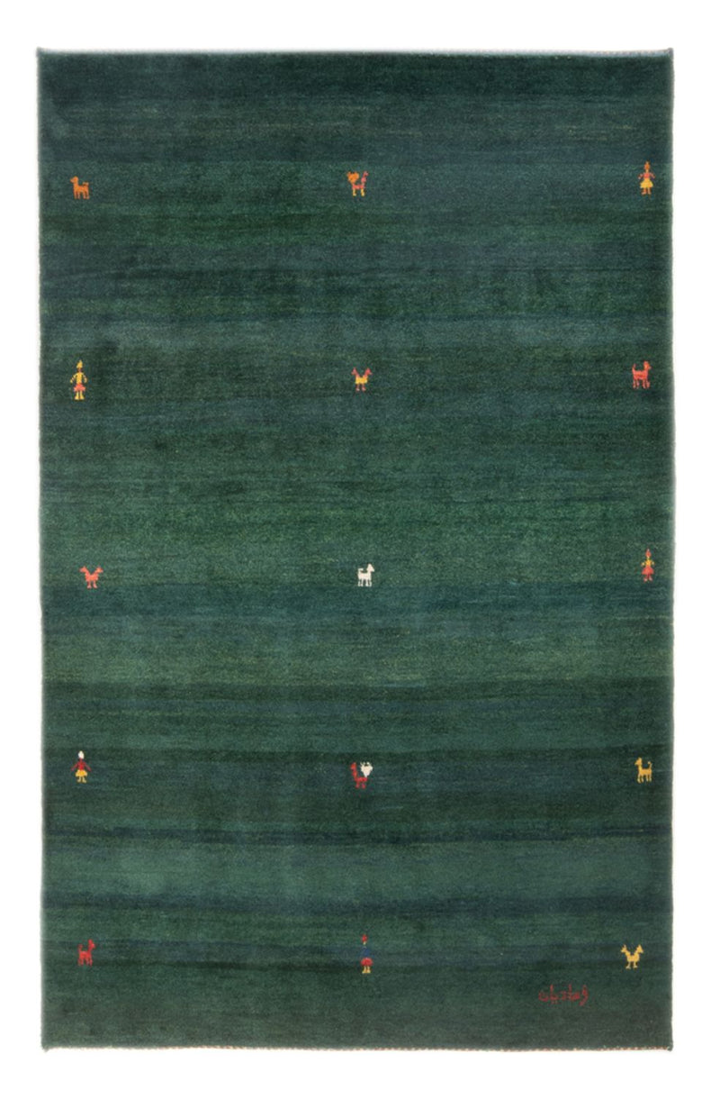 Persisk Gabbeh Teppe 183x113cm - Perserteppich Wollteppich