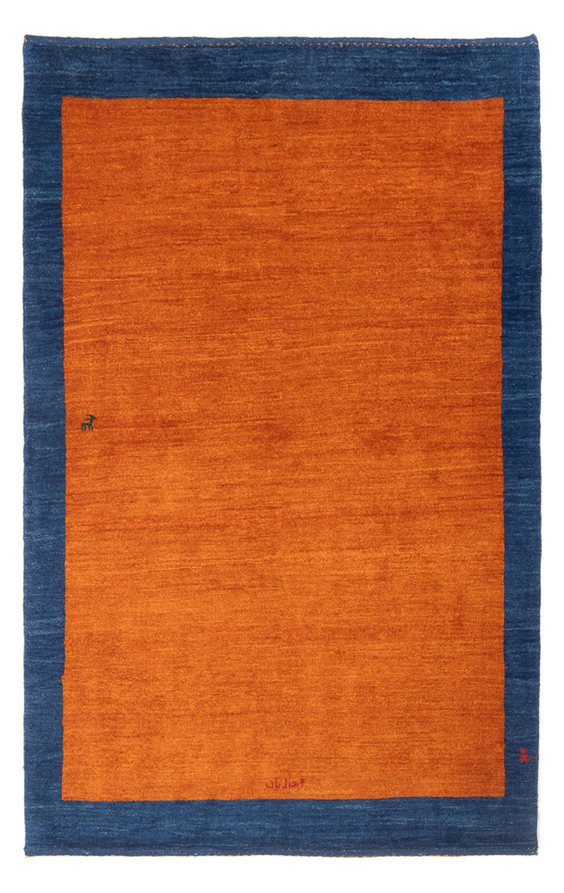 Persisk Gabbeh Teppe 195x129cm - Perserteppich Wollteppich