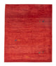 Persisk Gabbeh Teppe 140x104cm - Perserteppich Wollteppich