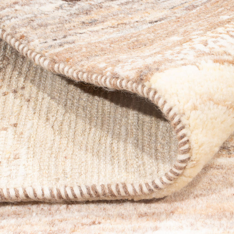 Persisk Gabbeh Teppe 130x107cm - Perserteppich Wollteppich