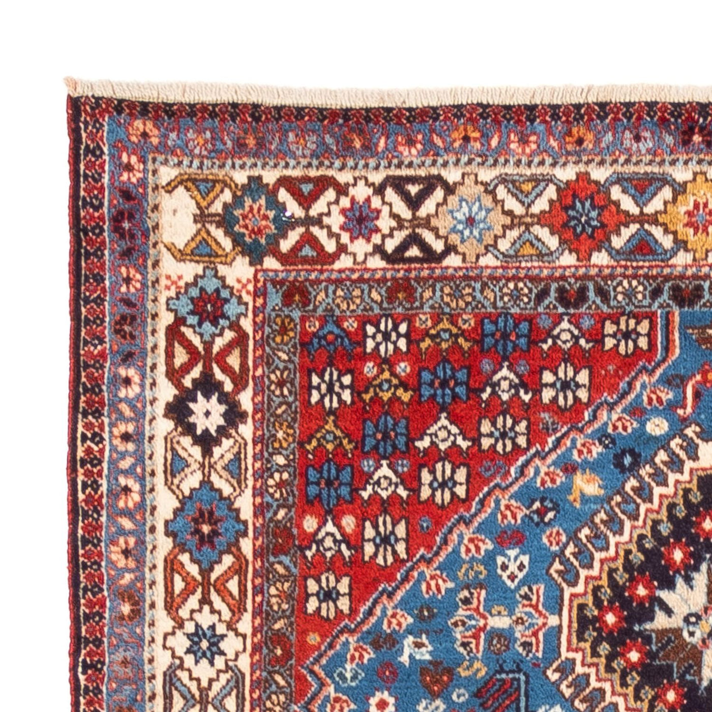 Persisk Gabbeh Teppe 242x198cm - Perserteppich Wollteppich