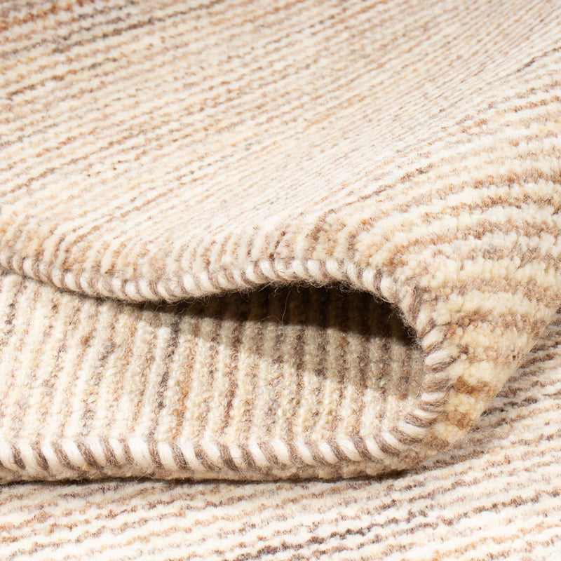Gabbeh-teppe - persisk - 253 x 168 cm - lys beige