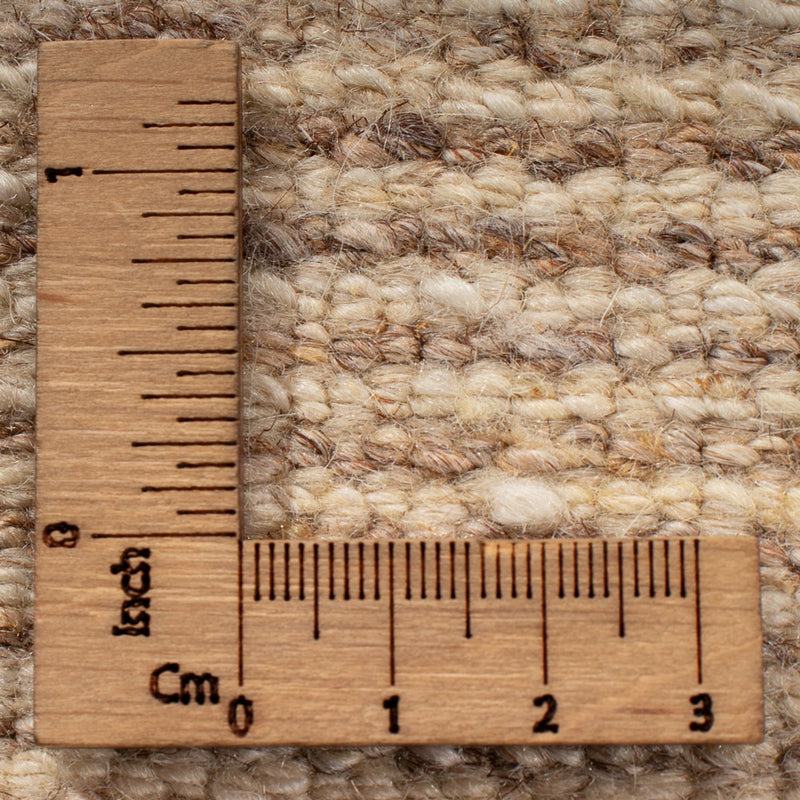 Gabbeh-teppe - persisk - 253 x 168 cm - lys beige
