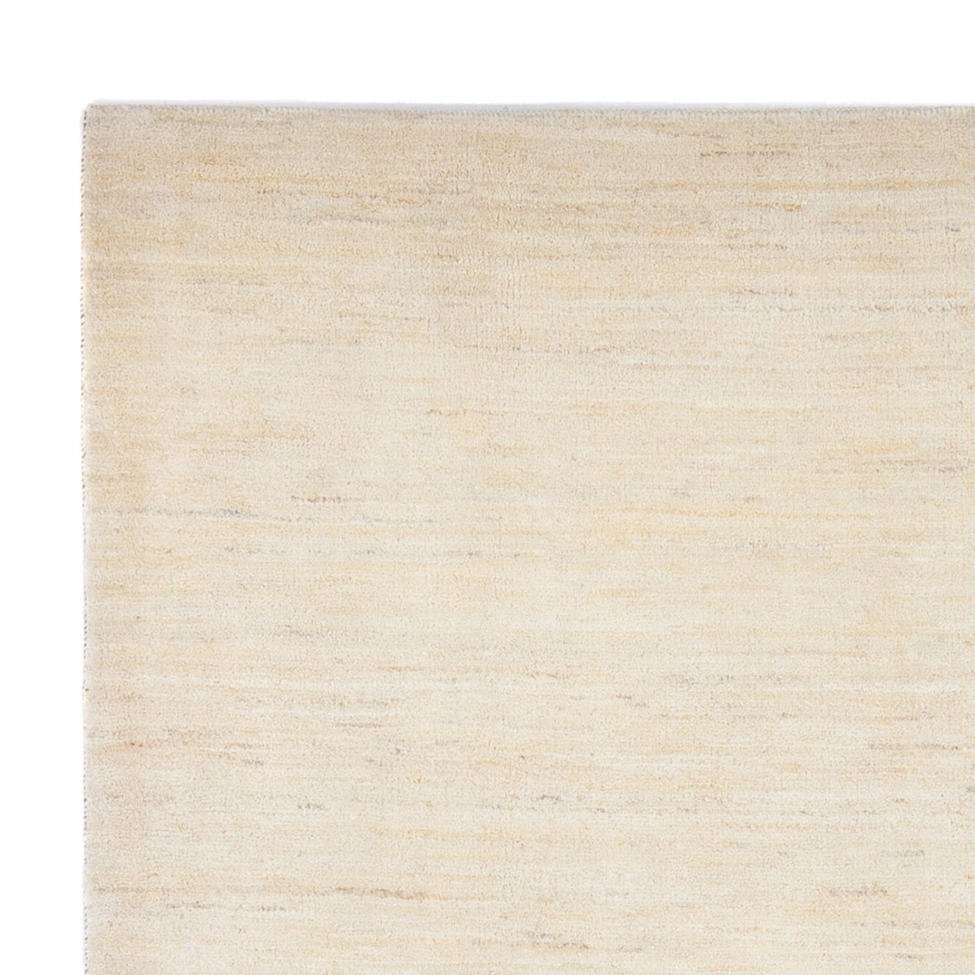 Gabbeh-teppe - persisk - 246 x 175 cm - lys beige