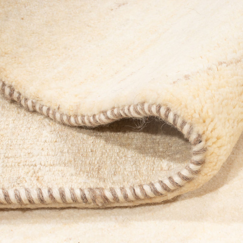 Gabbeh-teppe - persisk - 252 x 170 cm - lys beige