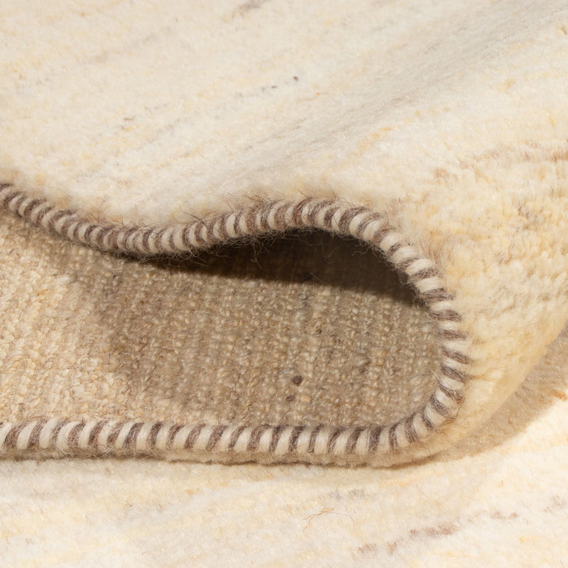 Gabbeh-teppe - persisk - 231 x 174 cm - lys beige