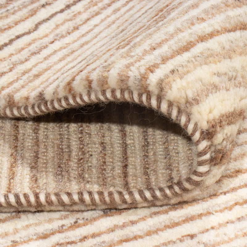 Gabbeh-teppe - persisk - 233 x 175 cm - lys beige