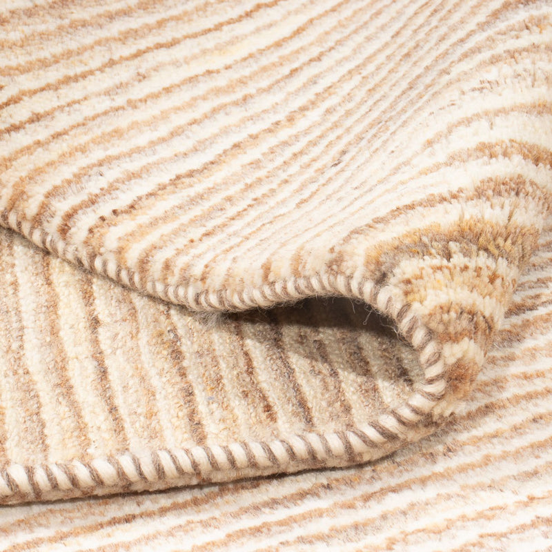 Gabbeh-teppe - persisk - 247 x 174 cm - lys beige