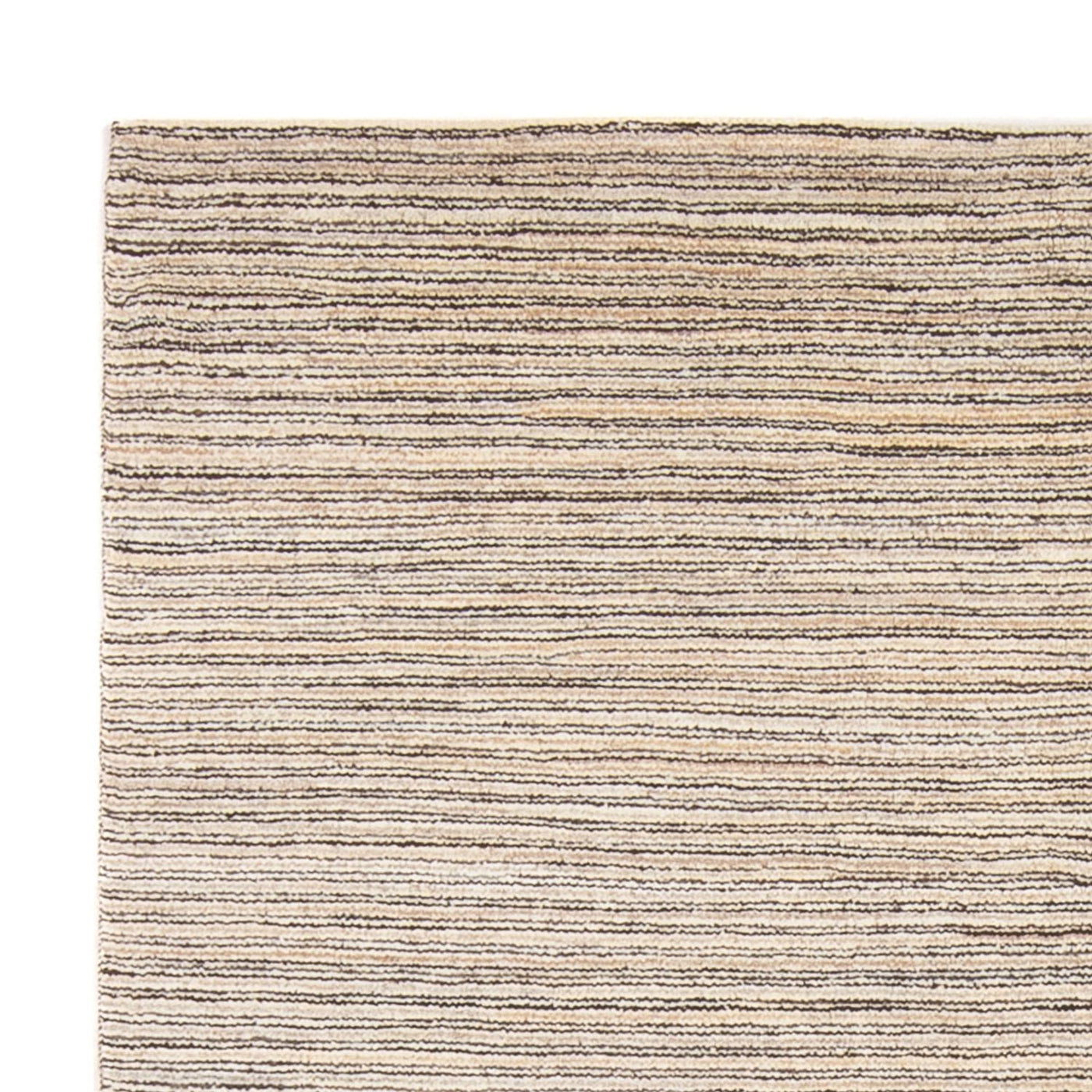Gabbeh-teppe - persisk - 242 x 162 cm - mørk beige