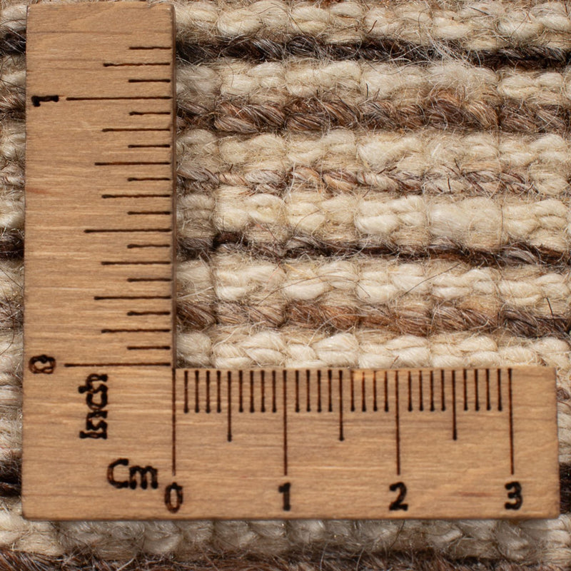 Gabbeh-teppe - persisk - 242 x 162 cm - mørk beige