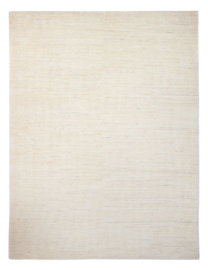 Gabbeh-teppe - persisk - 248 x 187 cm - naturhvit