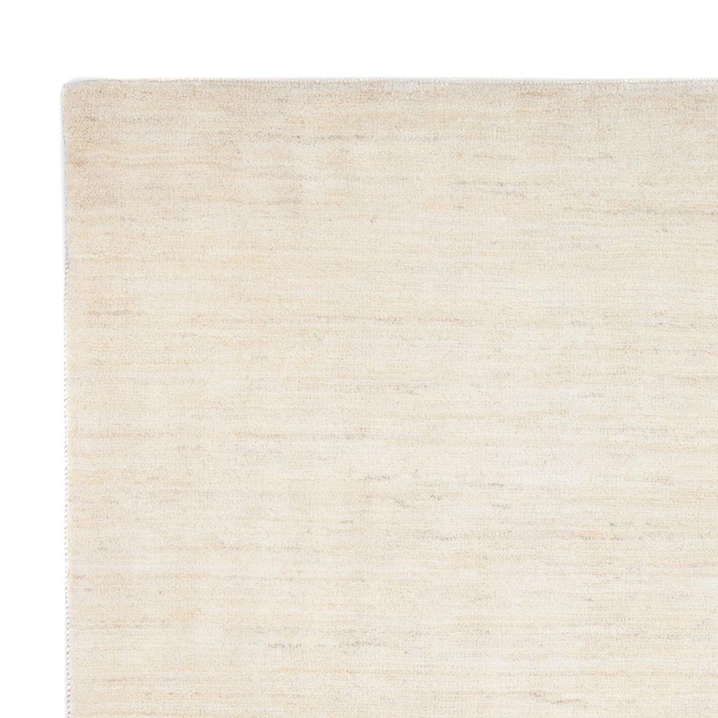Gabbeh-teppe - persisk - 248 x 187 cm - naturhvit
