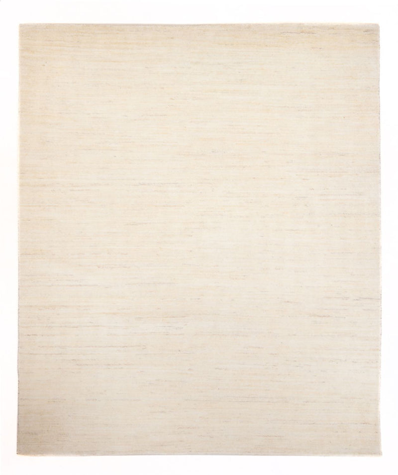 Gabbeh-teppe - persisk - 244 x 186 cm - lys beige
