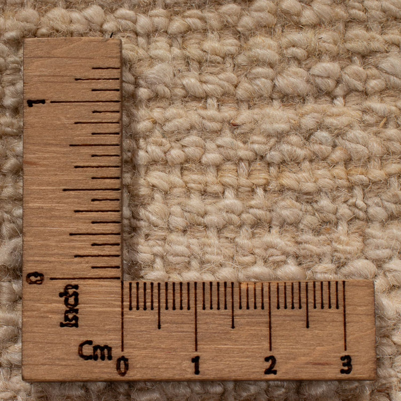 Gabbeh-teppe - persisk - 244 x 186 cm - lys beige