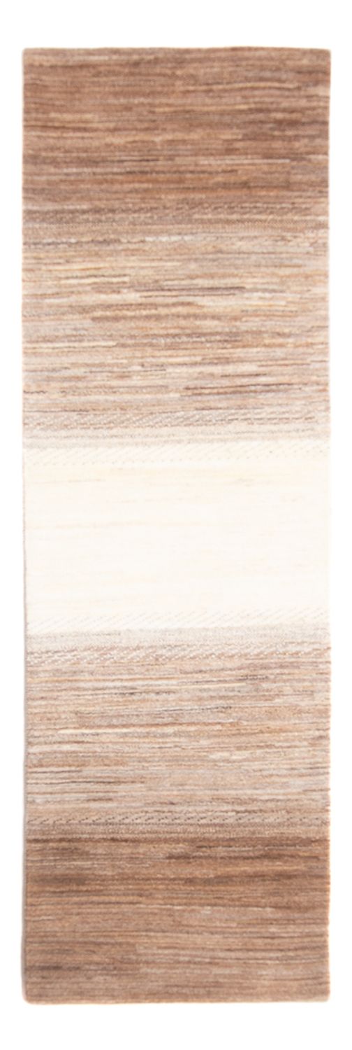 Løper Gabbeh-teppe - persisk - 278 x 83 cm - natur