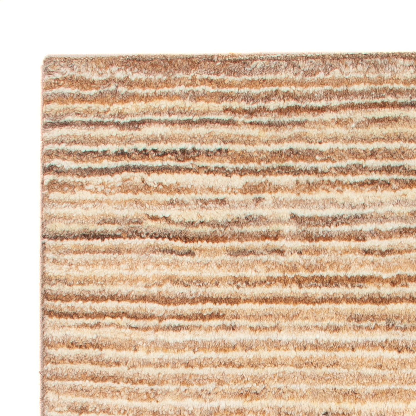 Gabbeh-teppe - persisk - 88 x 58 cm - lys beige
