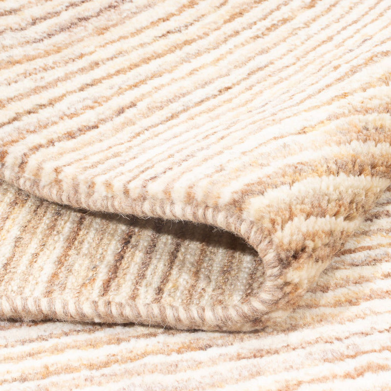 Gabbeh-teppe - persisk - 142 x 96 cm - lys beige